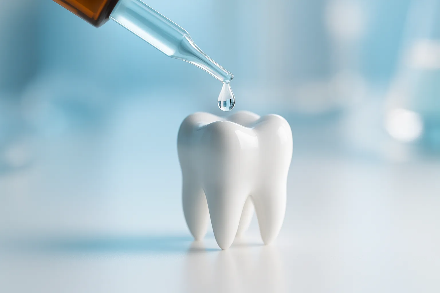 Curodont rebuilding early enamel with no drill and no needles