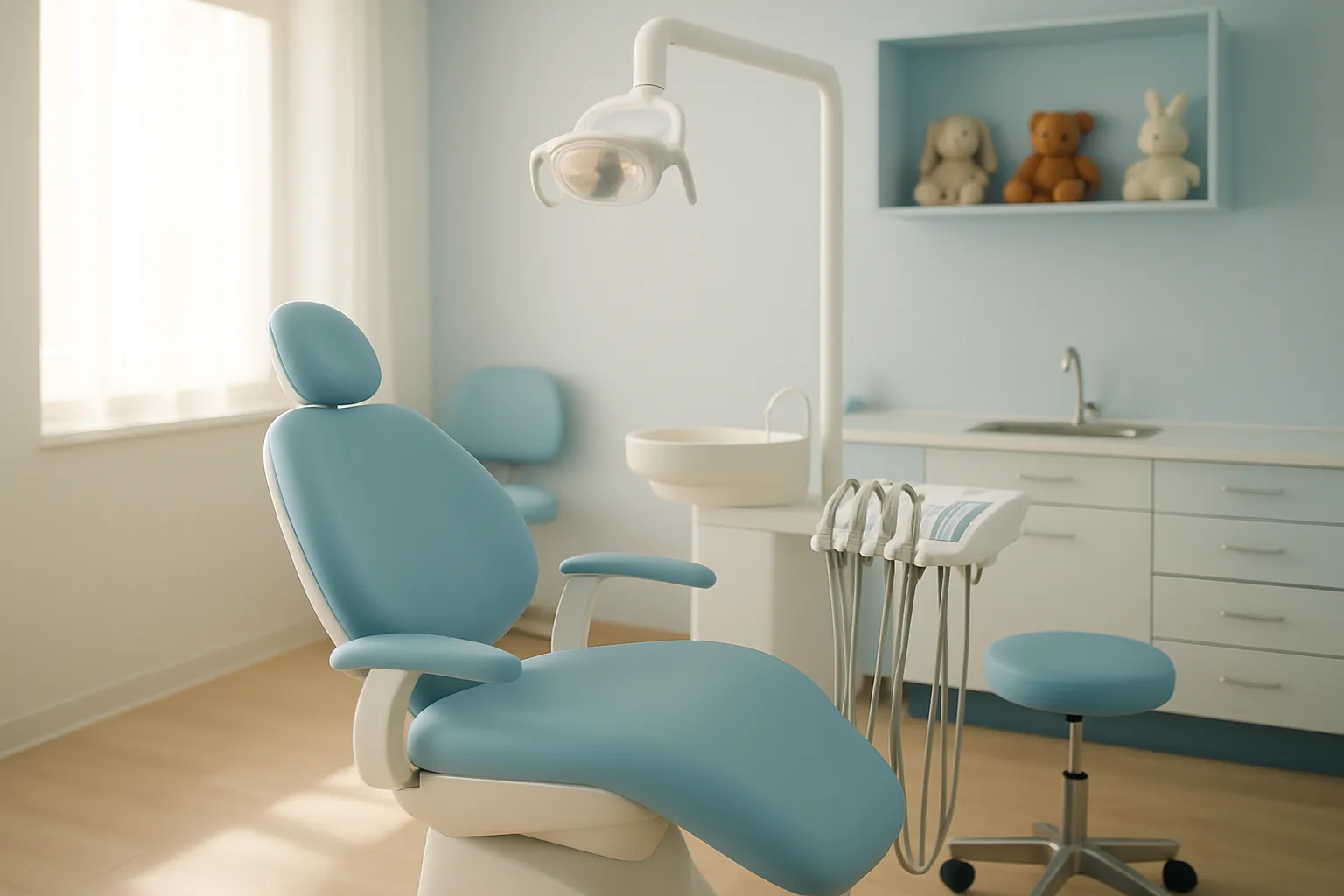Calm, comfortable care during a gentle tooth extraction